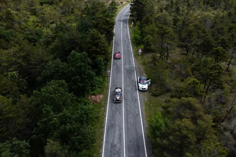 Mille Miglia 2024, seconda tappa: Passo Bric Berton