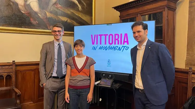 La conferenza stampa di presentazione di Vittoria in movimento