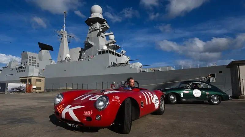 Mille Miglia 2024, seconda tappa: La Spezia e l'arsenale