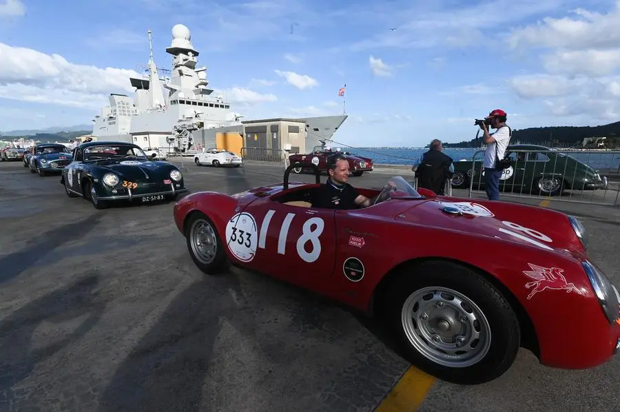 Mille Miglia 2024, seconda tappa: La Spezia e l'arsenale