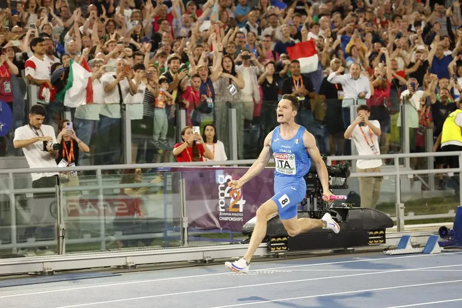 L'Italia vince l'oro nella staffetta 4x100 agli Europei di atletica