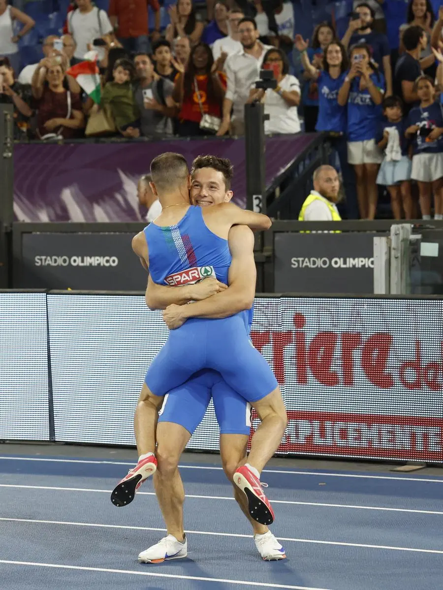L'Italia vince l'oro nella staffetta 4x100 agli Europei di atletica