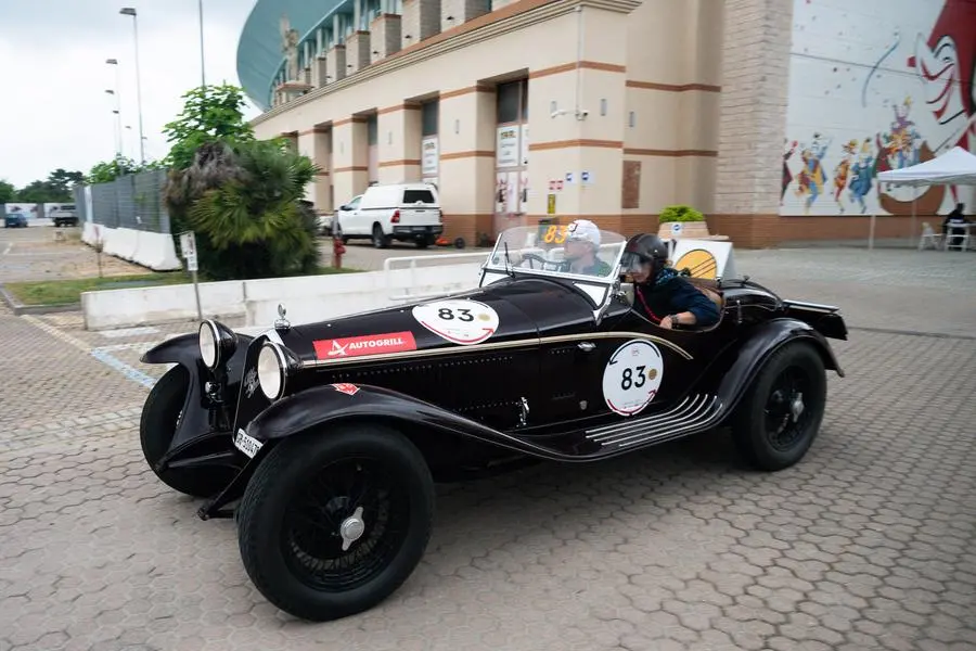 Mille Miglia 2024, terza tappa: la partenza da Viareggio