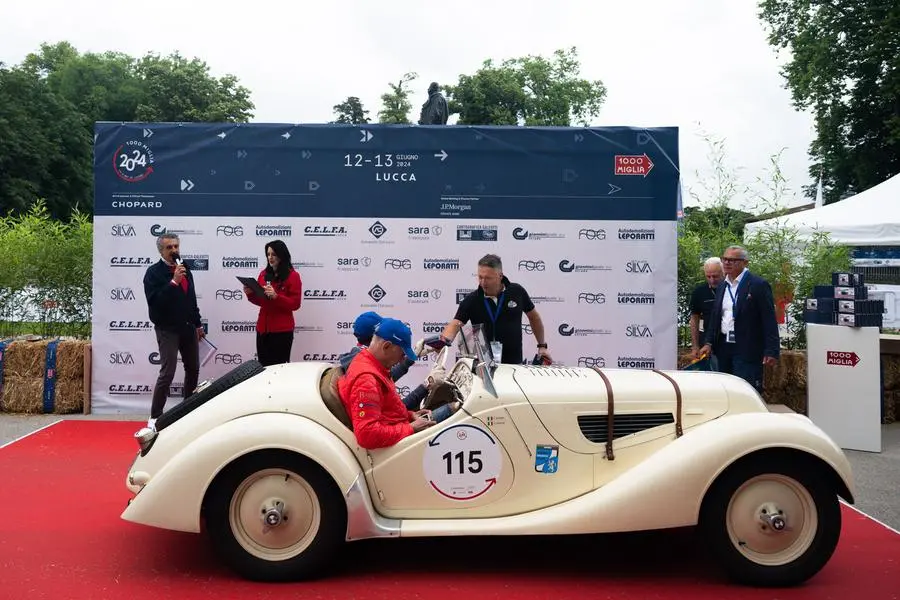 Mille Miglia 2024, terza tappa: Lucca