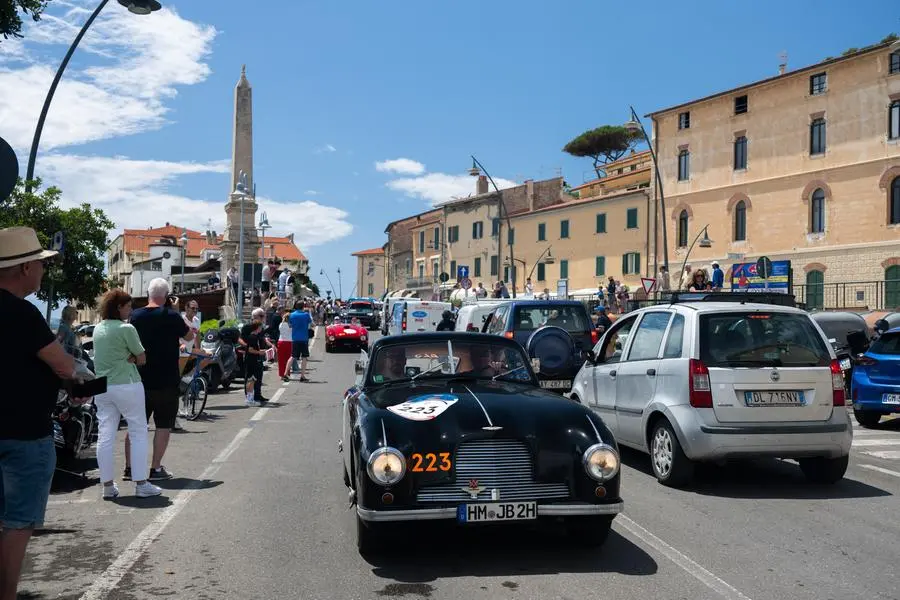 Mille Miglia 2024, terza tappa: Castiglione della Pescaia