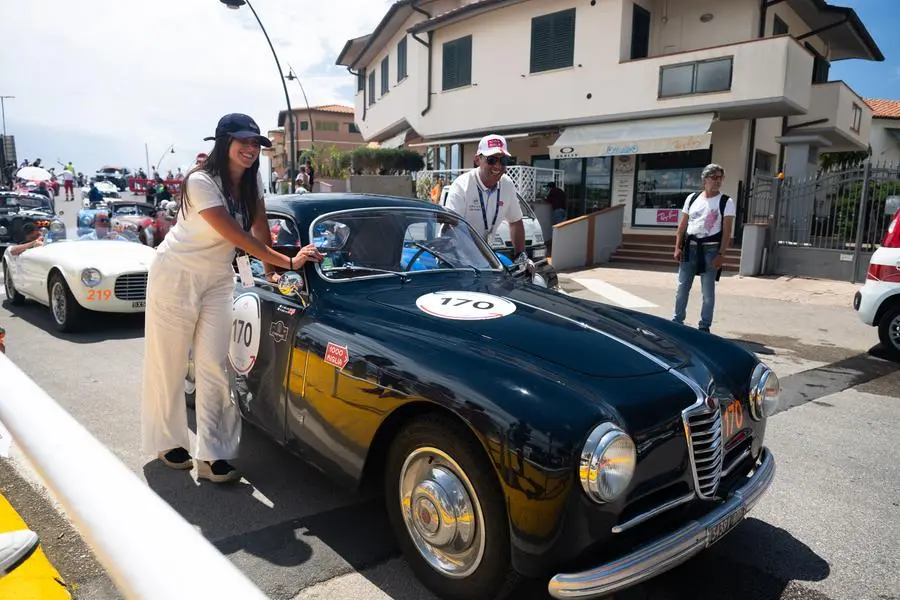 Mille Miglia 2024, terza tappa: Castiglione della Pescaia