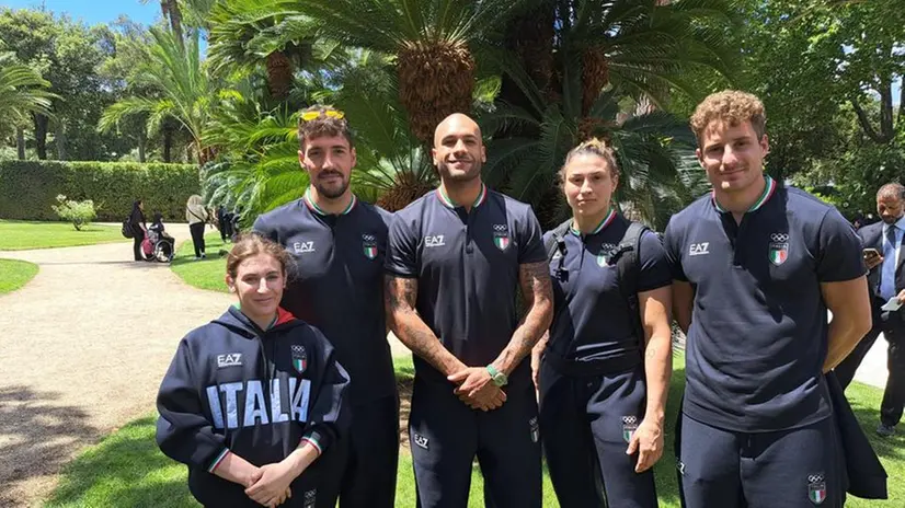 La Nazionale di Atletica da Mattarella