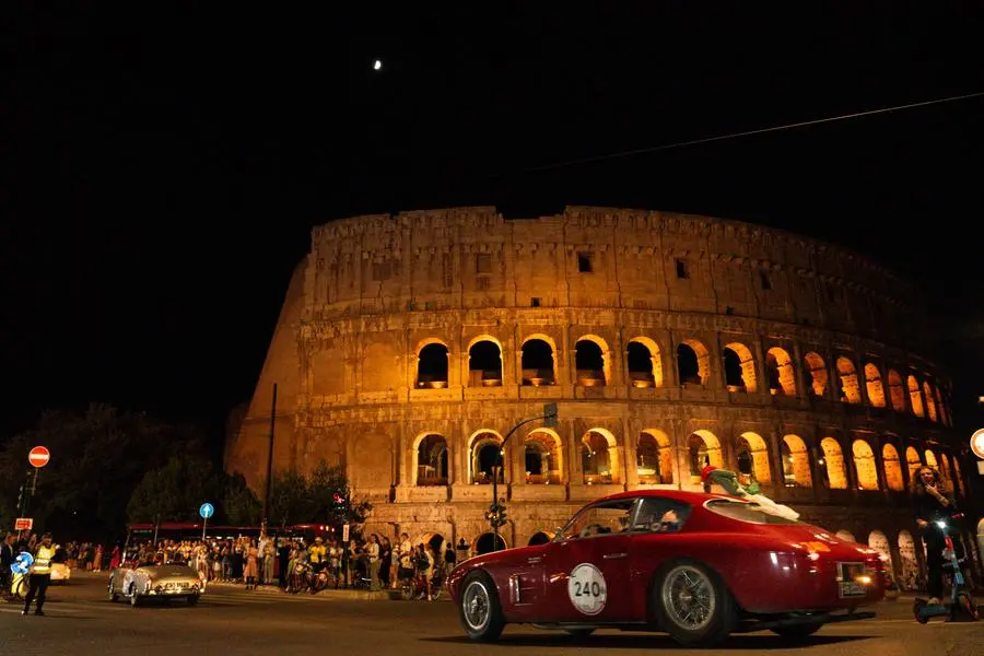 Mille Miglia 2024, terza tappa: Roma