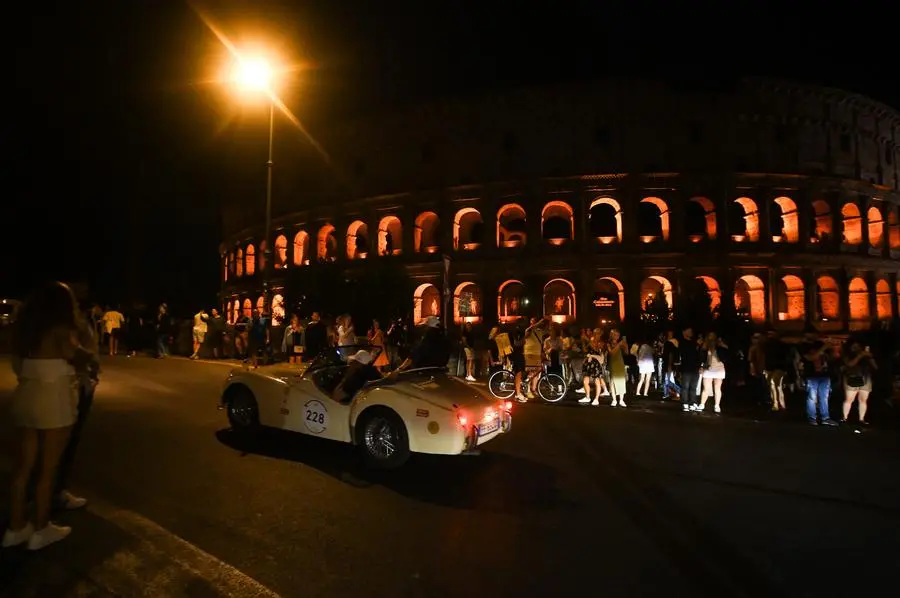 Mille Miglia 2024, terza tappa: Roma