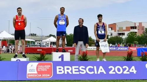 Al centro il presidente della Fidal nazionale Stefano Mei - Foto Fidal Lombardia/Vaninetti