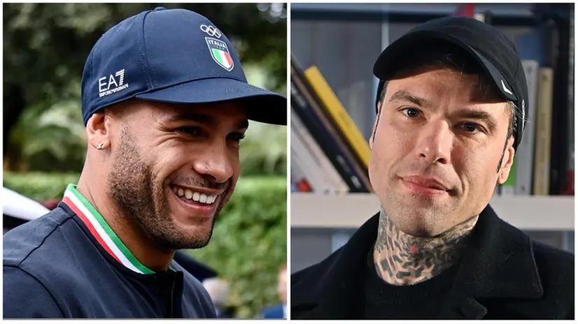 Marcell Jacobs e Fedez