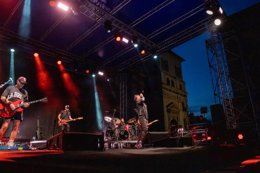 SPETTACOLI BRESCIA PIAZZA LOGGIA FABRIZIO MORO NELLA FOTO FABRIZIO MORO 16-06-2024 marazzani@newreporter