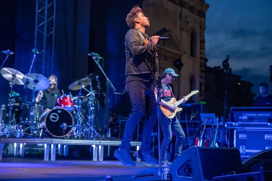 SPETTACOLI BRESCIA PIAZZA LOGGIA FABRIZIO MORO NELLA FOTO FABRIZIO MORO 16-06-2024 marazzani@newreporter