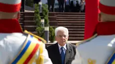 Il Presidente della Repubblica Sergio Mattarella a Palazzo Presidenziale,in occasione della visita Ufficiale nella Repubblica di Moldova (foto di Francesco Ammendola - Ufficio per la Stampa e la Comunicazione della Presidenza della Repubblica)