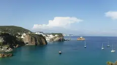 Isola di Ponza, Mare Mediterraneo. Ponza, 18 aprile 2017. ANSA/STEFANO SECONDINO