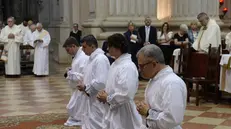 La cerimonia di ordinazione presieduta dal vescovo Tremolada