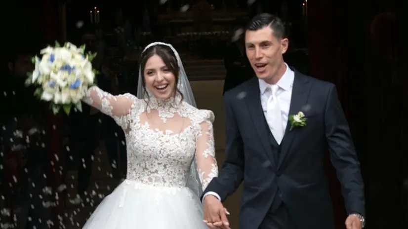 Il matrimonio di Dimitri Bisoli e Giada Saporiti in Duomo