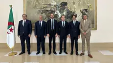 La delegazione italiana in Algeria - © www.giornaledibrescia.it