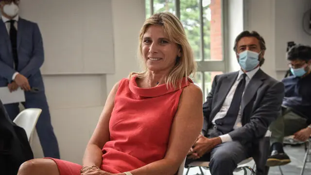 Conferenza stampa di presentazione del Masterplan di Scalo di Porta Romana e del Villaggio Olimpico 2026 alla Triennale, Milano, 15 Luglio 2021 - ANSA/MATTEO CORNER