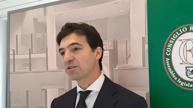 Il presidente della Regione Marche Francesco Acquaroli