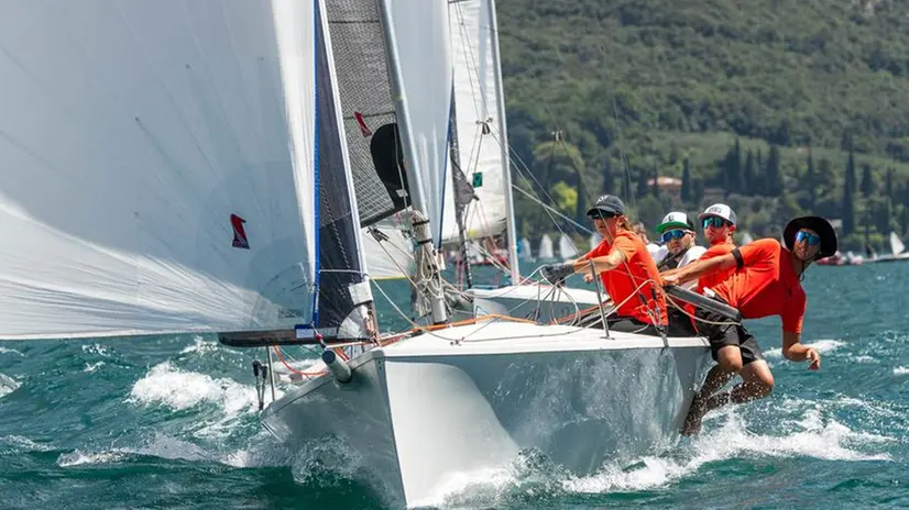 «Magica» in planata alla Turbo Cup di Riva del Garda - © www.giornaledibrescia.it