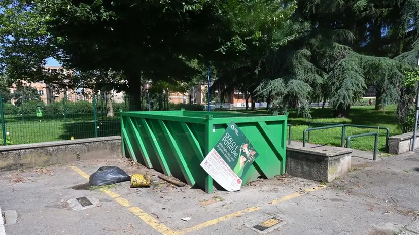 Un green box a Urago Mella - Foto Gabriele Strada/Neg © www.giornaledibrescia.it
