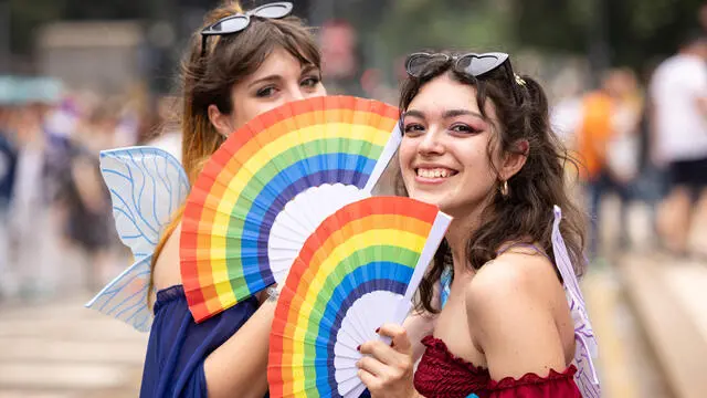 Milano, Gay Pride 2024 29 Giugno 2024 ANSA/ROSSELLA PAPETTI