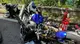 L'incidente tra moto in Valvestino