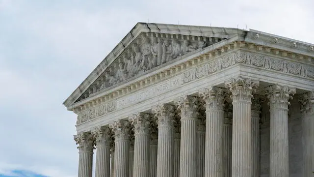 epa11441668 The Supreme Court in Washington, DC, USA, 27 June 2024. In a temporary victory for abortion-rights advocates the Supreme Court dismissed the high profile Idaho abortion case Idaho v. United States. EPA/SHAWN THEW