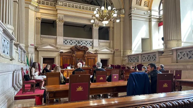 L'aula della prima sezione penale della Corte di Cassazione presieduta da Giuseppe Santalucia - © www.giornaledibrescia.it