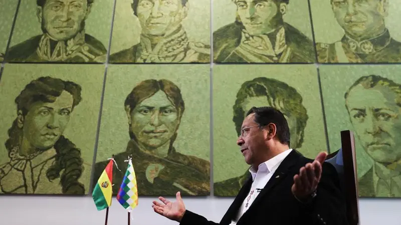 Il presidente della Bolivia Luis Arce - Foto Ansa © www.giornaledibrescia.it