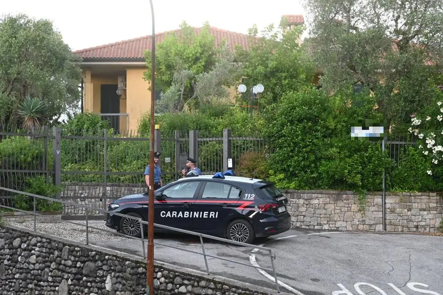 I carabinieri a casa di Giacomo Bozzoli