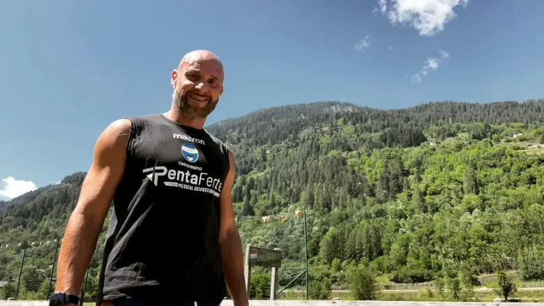 Carlo Voltolini fa ora parte dello staff della Germani - Foto da Instagram