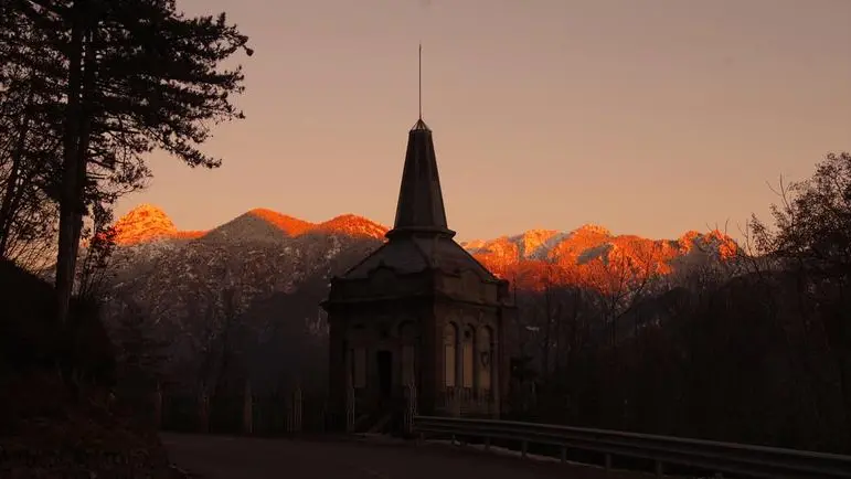 Ad Anfo. Il sacrario per i caduti della battaglia di Monte Suello 
