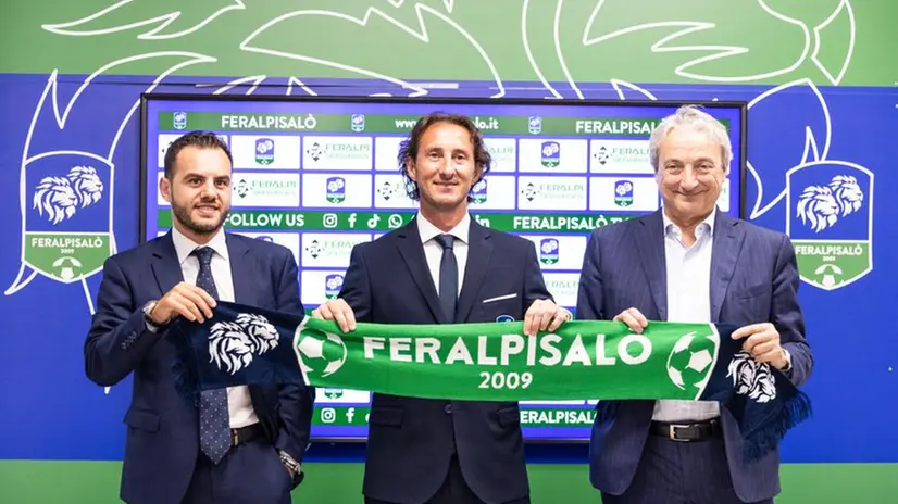 FeralpiSalò, la conferenza di presentazione di Aimo Diana
