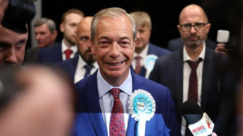 Nigel Farage - Foto Ansa © www.giornaledibrescia.it