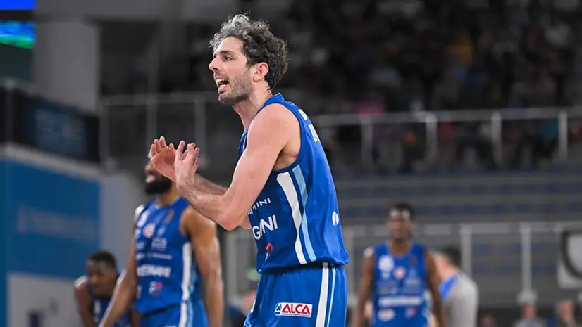 Amedeo Della Valle: la Germani ripartirà da lui - Foto New Reporter Checchi © www.giornaledibrescia.it