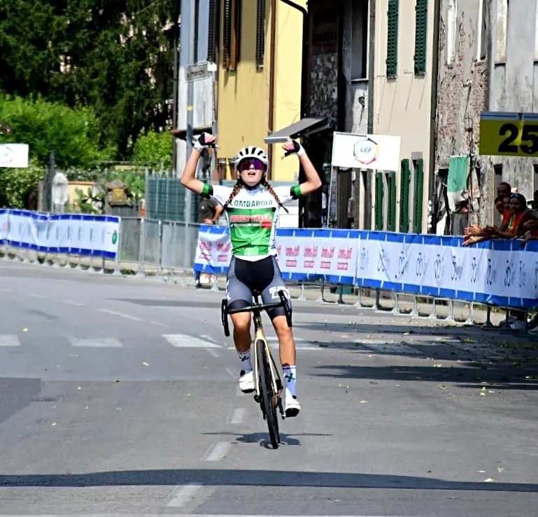 Campionati italiani di ciclismo allievi, la vittoria di Elena Bianchi