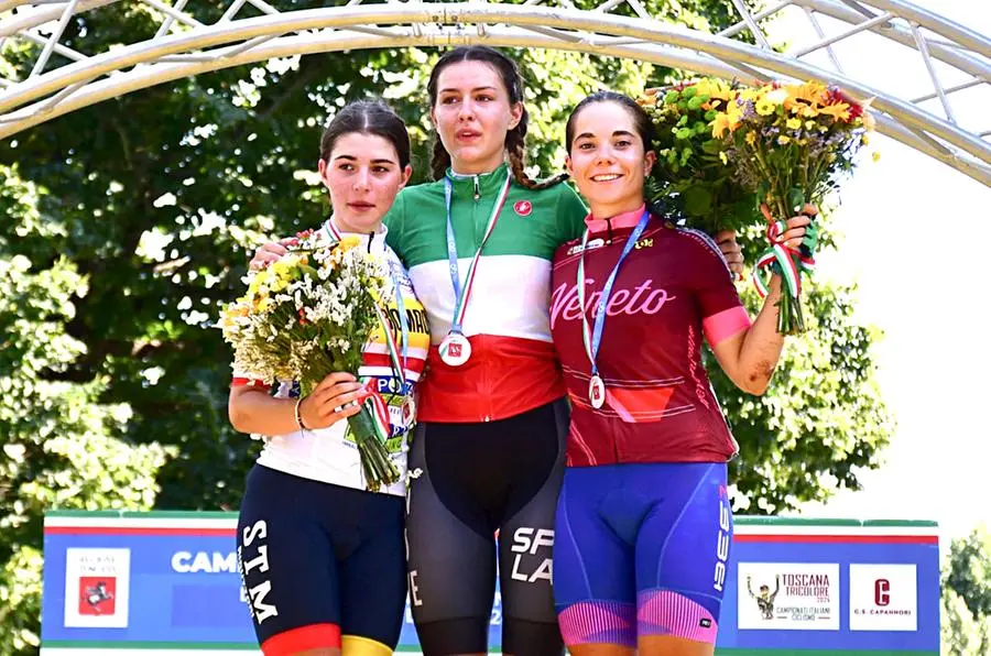 Campionati italiani di ciclismo allievi, la vittoria di Elena Bianchi