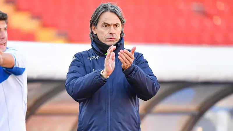 L'ex: Filippo Inzaghi ha guidato il Brescia dal giugno del 2021 al marzo del 2022 - Foto New Reporter © www.giornaledibrescia.it