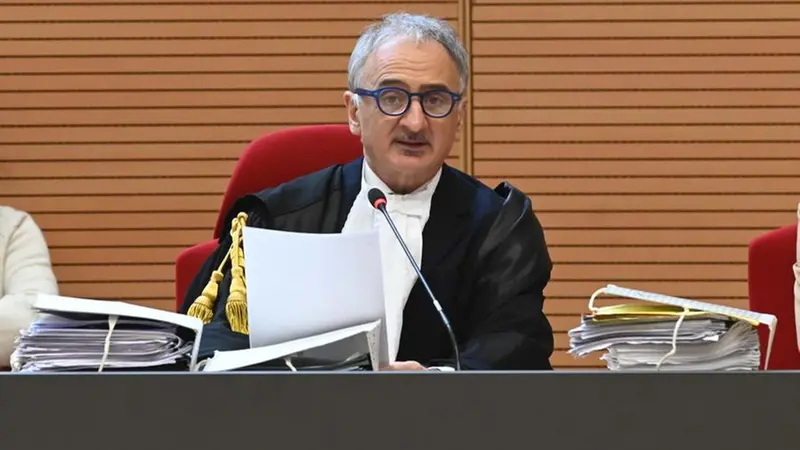 Roberto Spanò, il presidente della Corte d'Assise di Brescia - Foto Gabriele Strada/Neg © www.giornaledibrescia.it