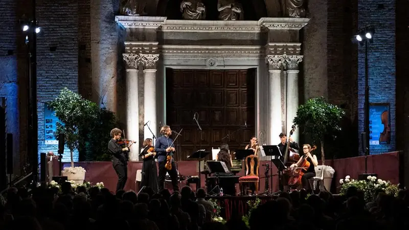 Un momento dell'edizione 2023 del festival violinistico internazionale «Gasparo da Salò»