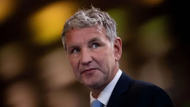 Björn Höcke presidente di Alternative für Deutschland - Foto Ansa/Epa/Fabian Strauch © www.giornaledibrescia.it