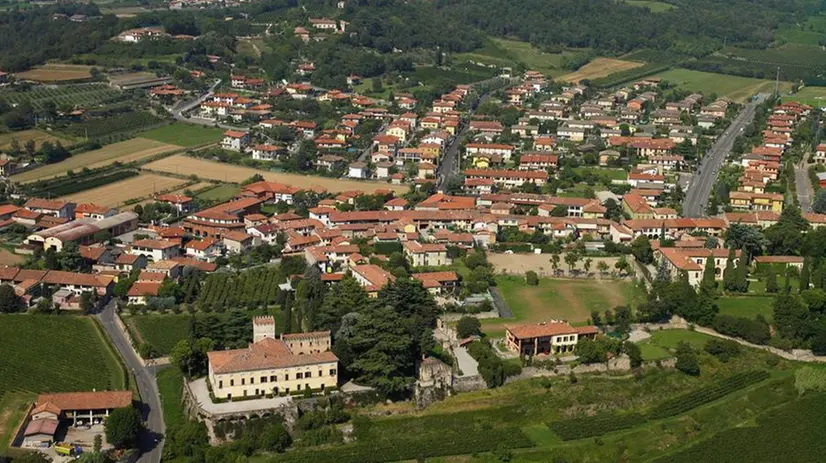 Una veduta di Cazzago San Martino