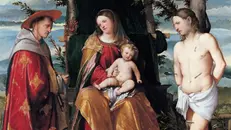 Madonna in trono con Bambino e santi