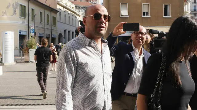 Azouz Marzouk, Processo Rosa e Olindo. Brescia 10 Luglio 2024. Ansa Riccardo Bortolotti