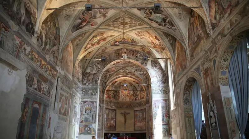 La chiesa del Santissimo Corpo di Cristo con la «cappella sistina» - Foto New Reporter Nicoli © www.giornaledibrescia.it