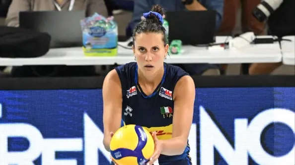 La bresciana Anna Danesi, capitana della Nazionale femminile di volley - © www.giornaledibrescia.it