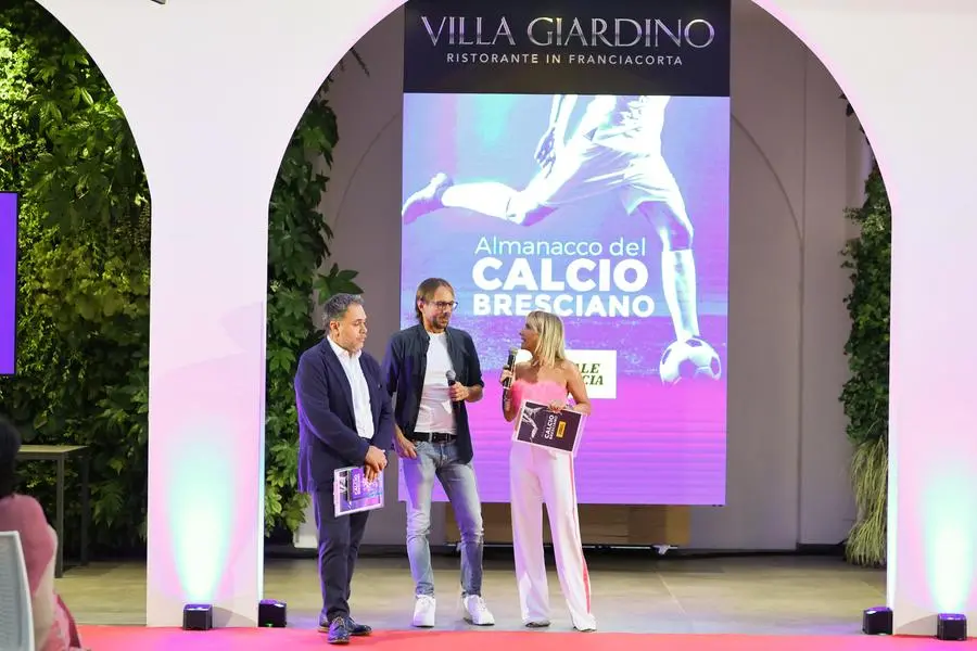 La presentazione dell'Almanacco del calcio bresciano