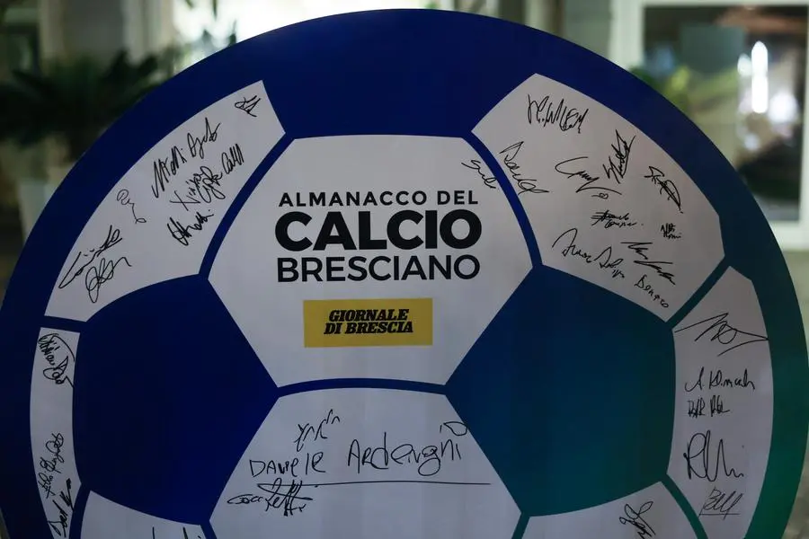 La presentazione dell'Almanacco del calcio bresciano